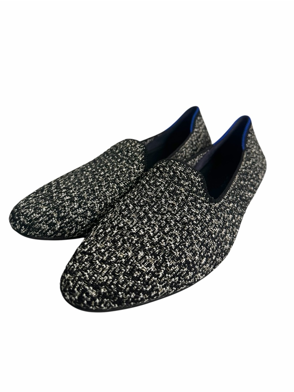 Rothys Womens The Almond Dusk Tweed Loafers Size 8.5 NWOT